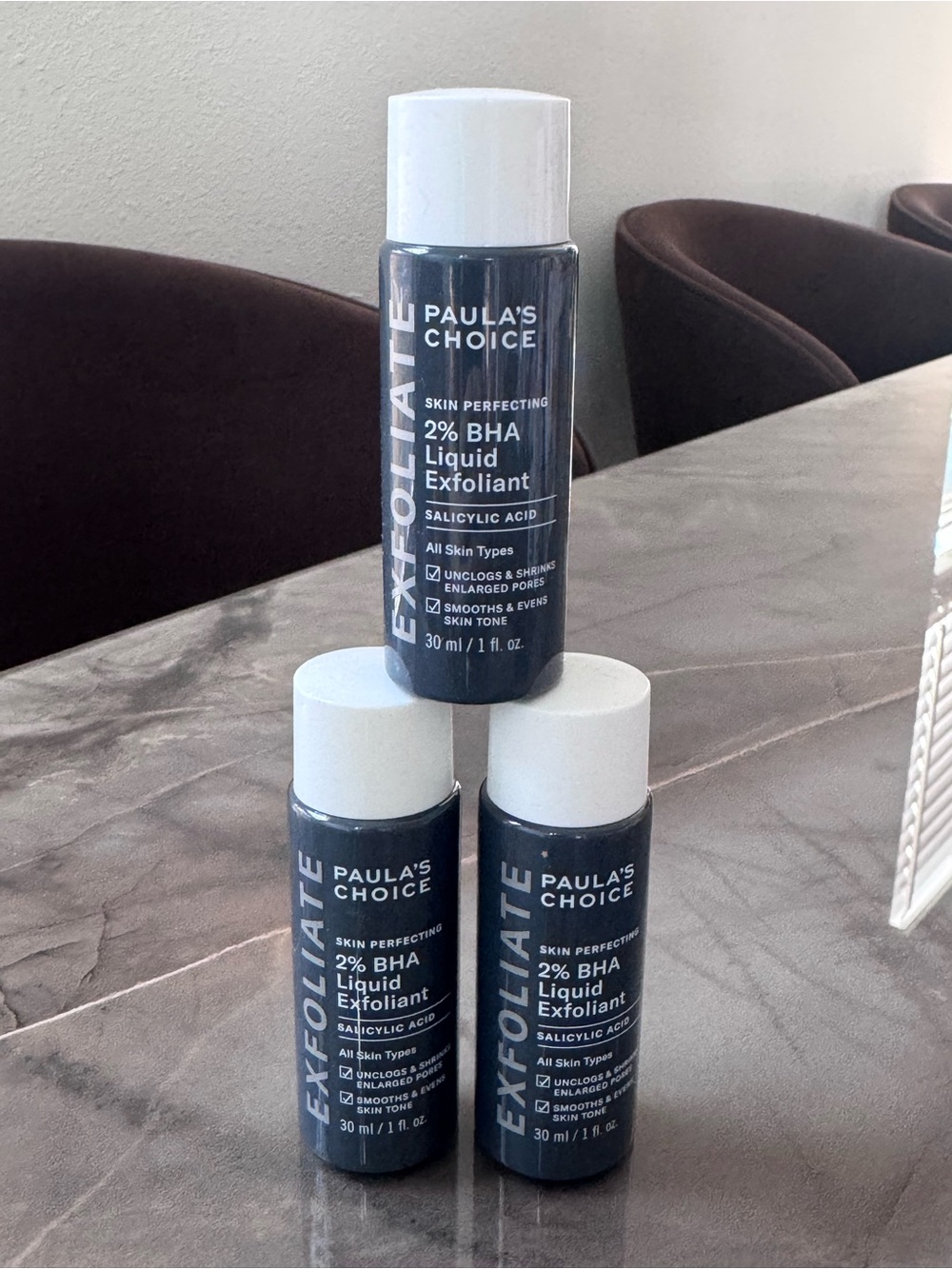 Paula's Choice 2% BHA Liquid Exfoliant – 3pcs 30ml ea